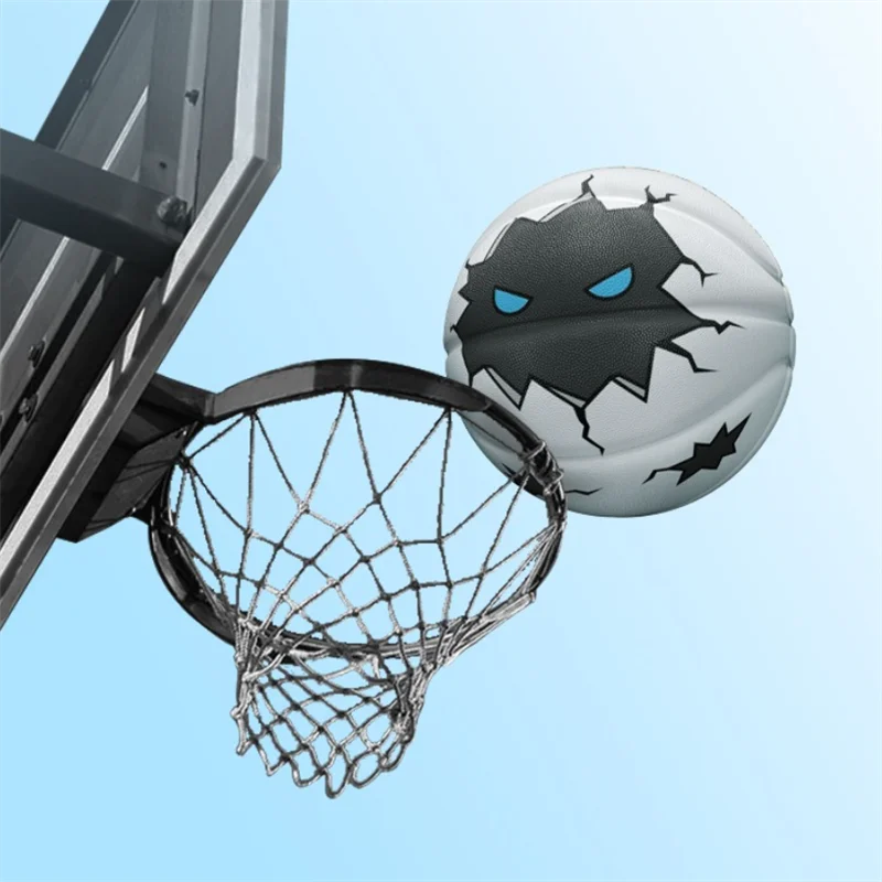 No. 7 patrones de anime en caucho con una buena sensación al tacto y resistencia al desgaste, adecuados para juegos de baloncesto en interiores/exteriores para adolescentes.