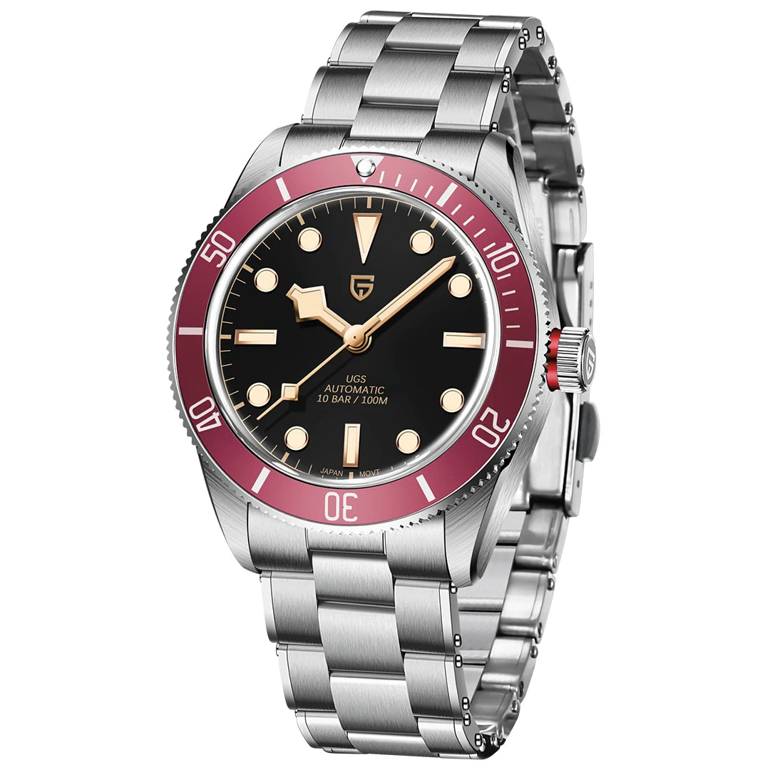 Nuevo reloj mecánico para hombre PAGANI DESIGN V2 Retro 2025, reloj automático NH35 para hombre, reloj de lujo con cristal de zafiro AR y luminiscencia