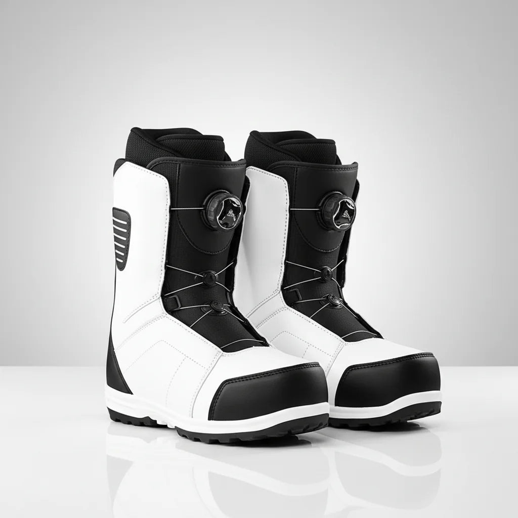 Botas de Nieve para Adultos, Antideslizantes, Impermeables, Cálidas, para Hombres y Mujeres, con Sistema de Ajuste Rápido de Alambre de Acero
