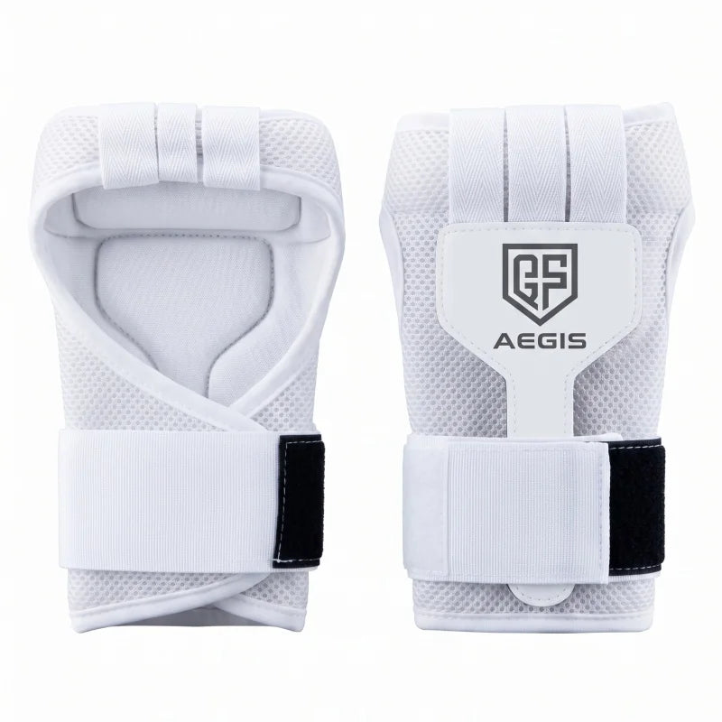 Guantes de Boxeo MMA Profesionales, Medios Dedos, Acolchados, Transpirables, con Soporte para Muñeca, para Kickboxing, Muay Thai, Entrenamiento con Saco de Boxeo