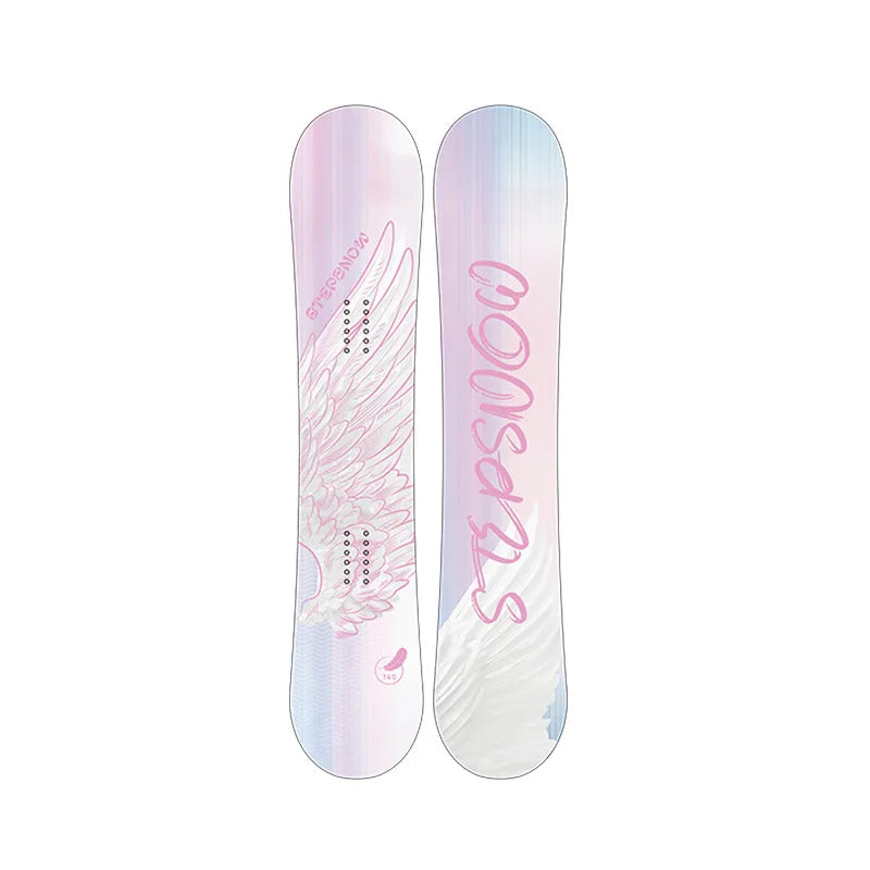 Snowboards duraderos de 80cm de madera de álamo multicolor para deportes de invierno All Mountain Freestyle para adultos