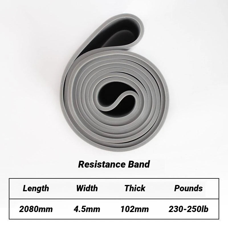 Bandas de resistencia para asistencia en dominadas, para hombres y mujeres, ejercicio en casa, estiramiento, entrenamiento de fuerza, equipo de entrenamiento, banda de yoga
