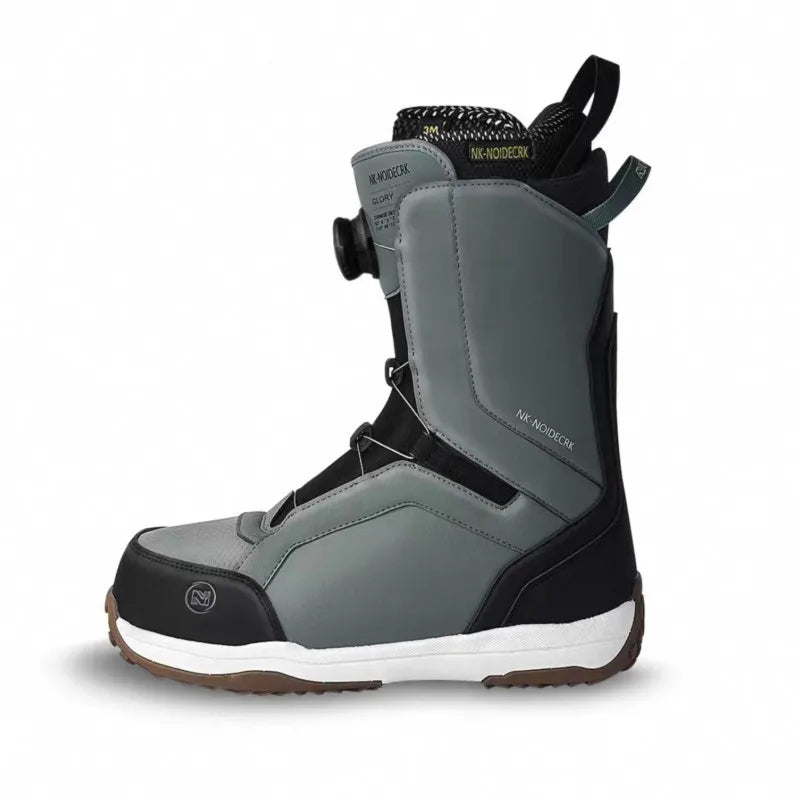 Botas de Snowboard para Patinaje en Nieve, con Doble Cordón, Todoterreno, de Alta Dureza
