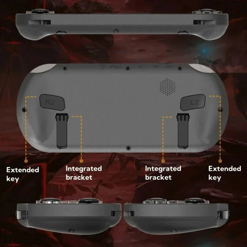 Consola de juegos retro portátil SF3000, pantalla de 4,3", 64 GB, más de 2000 juegos, 11 emuladores, reproductor de videojuegos portátil Q21, más de 500 juegos, 3,5 pulgadas
