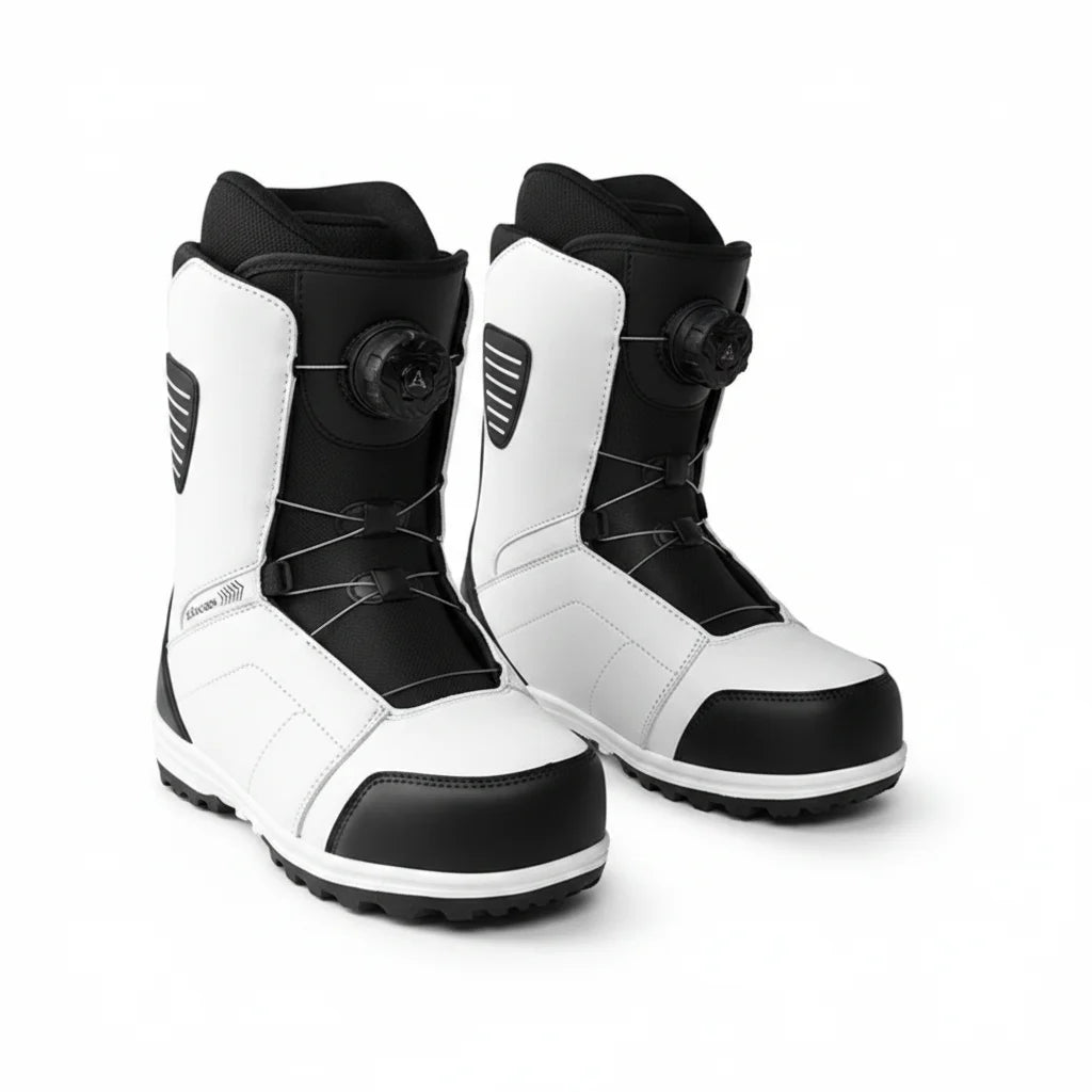 Botas de Nieve para Adultos, Antideslizantes, Impermeables, Cálidas, para Hombres y Mujeres, con Sistema de Ajuste Rápido de Alambre de Acero