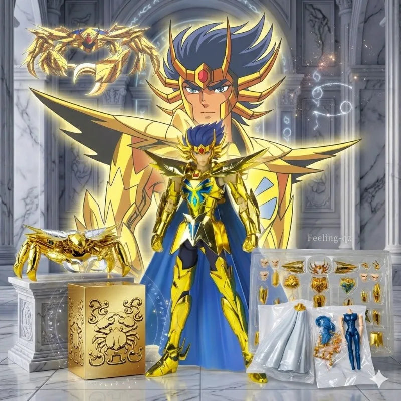 [Envío en 9 horas] CSMetal Armor Model Saint Seiya Myth Cloth EX Máscara de Muerte de Cáncer Figura de acción de los Caballeros del Zodiaco dorados