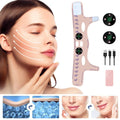 Máquina EMS para Adelgazar el Rostro en Forma de V, Reductor de Papada, Masajeador Facial Eléctrico con 5 Modos y 19 Niveles de Intensidad