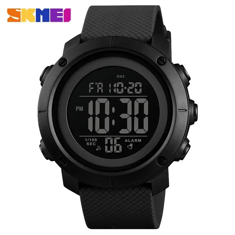 Reloj digital deportivo impermeable SKMEI 1426 para hombre, cronómetro, pantalla LED electrónica, relojes de pulsera para hombre, Reloj Masculino 1416