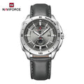NAVIFORCE Top Brand Luxury Man Wristwatch Sport Silicone Date Quartz Men Watch Luminous Waterproof Men's Date Watches Clock