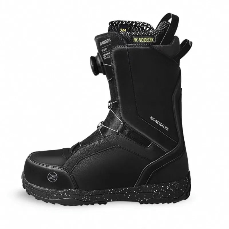 Botas de Snowboard para Patinaje en Nieve, con Doble Cordón, Todoterreno, de Alta Dureza