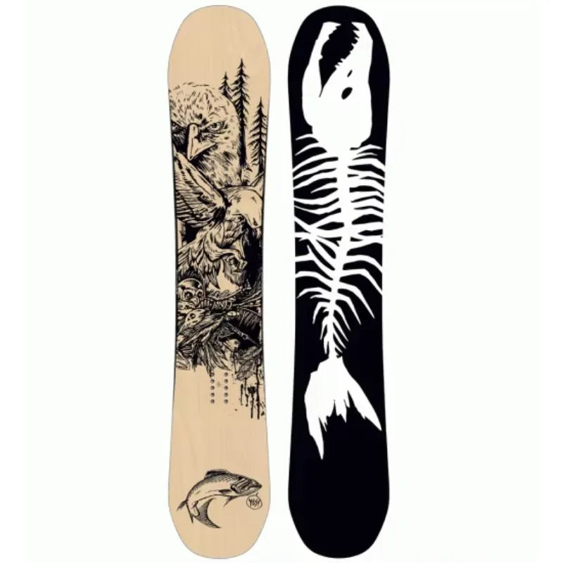 Tabla de Snowboard Personalizada con Núcleo de Fibra de Álamo para Adultos y Niños