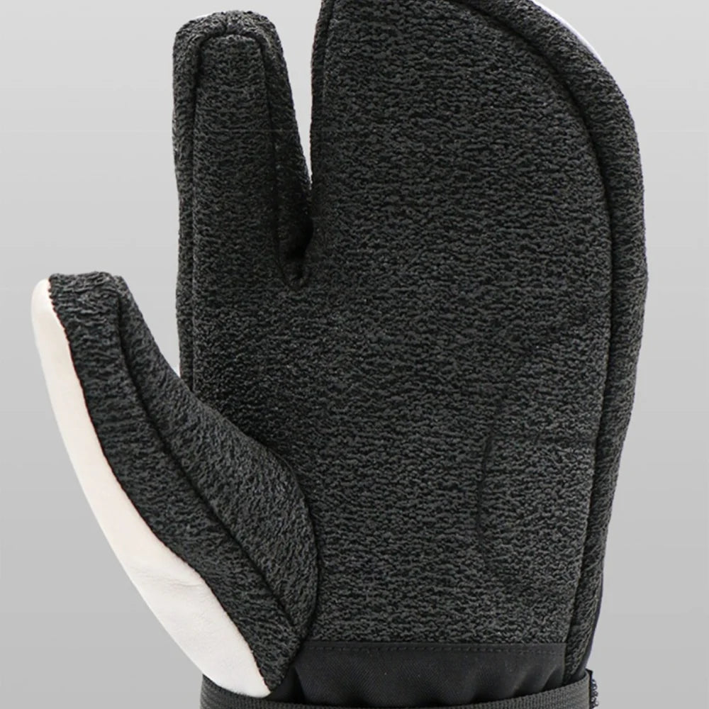 Guantes de esquí con protección integrada para la muñeca, guantes de esquí de invierno, material de aramida resistente al desgaste, para snowboard, para hombres y mujeres, guantes térmicos para esquí en la nieve.