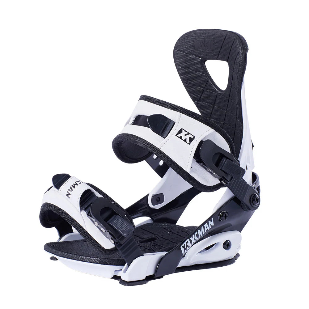 Fijaciones de Snowboard de Aleación de Aluminio con Sistema de Regulación Rápida, Talla M L para Adultos
