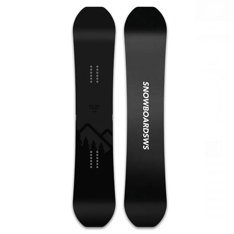 Tablas de Snowboard Personalizadas para Principiantes, Dureza Media, Estilo Libre, Camber, para Todo Tipo de Montaña, Resort, Esquí, Color Blanco