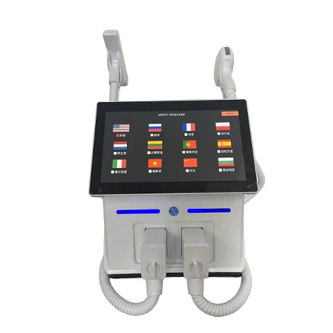Depilación Láser de Diodo y Picosegundos 500ps con Enfriamiento de Zafiro 0-10 ° C para Todo Tipo de Piel I-VI, Removedor Profesional de Tatuajes