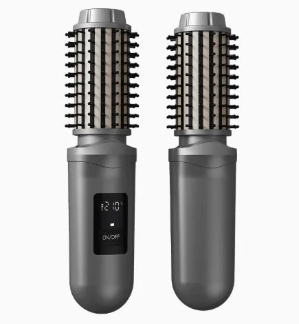 Cepillo Rizador, Secador de Pelo con Aire Caliente, Voluminizador, Peine Alisador, Herramienta de Peinado Multifuncional para Cabello Largo