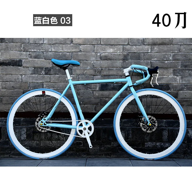 Bicicleta de carretera Bike Live Fly para hombre, modelo deportivo completo, superligera, con freno de disco, neumáticos sólidos de 24" y 26", bicicleta de carretera de carbono para adultos