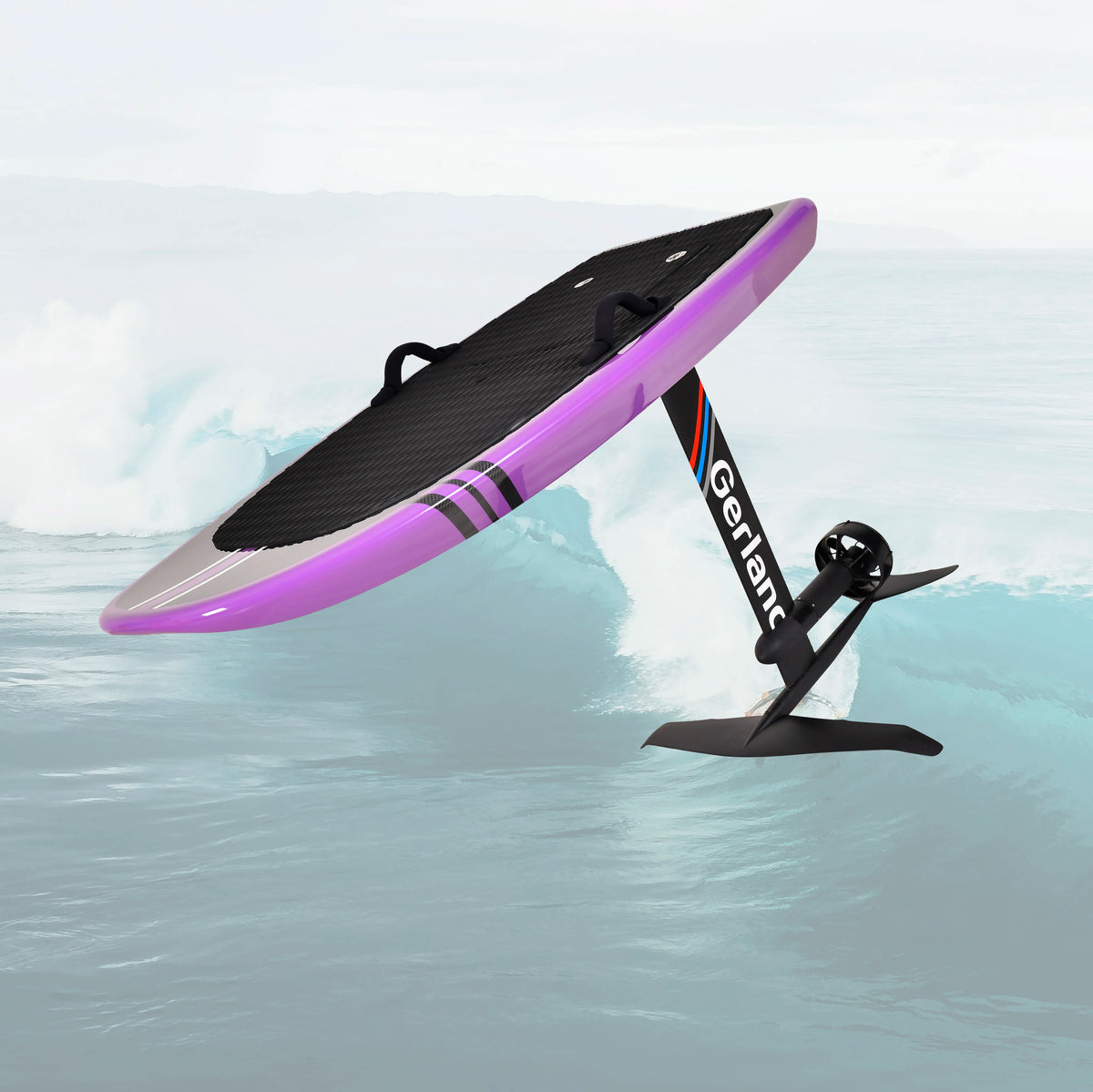 Venta caliente de fábrica OEM disponible fibra de carbono 8KW Motor Efoil tabla de surf eléctrica hidroala Jet tabla de surf para agua del océano