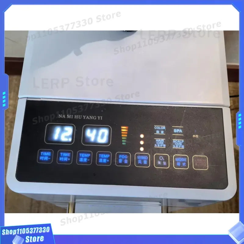 Máquina profesional de peluquería con vapor ultrasónico y nano-tecnología, equipo de spa para el cuidado del cabello con ozono, adecuado para uso en salones.