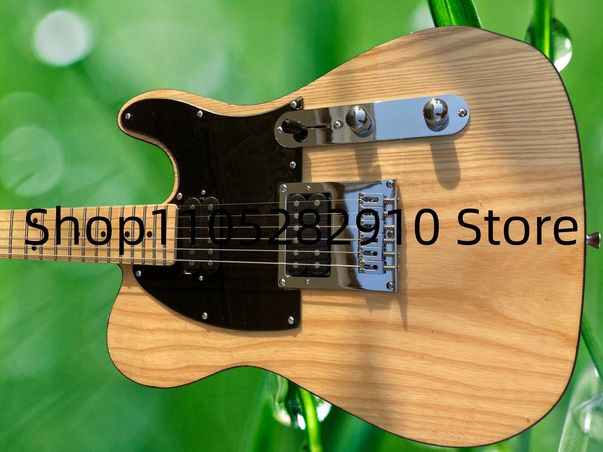 (Entrega en 25-35 días) En stock Guitarra eléctrica con cuerpo personalizado de caoba 05