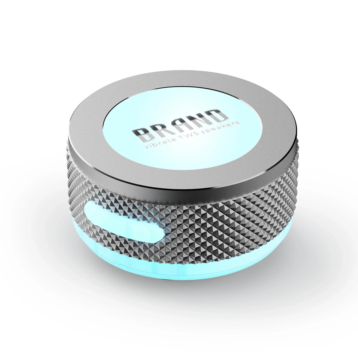 Altavoz Bluetooth portátil magnético, mini caja de sonido, barra de sonido estéreo HiFi, altavoz inalámbrico con luz LED de colores y soporte para teléfono
