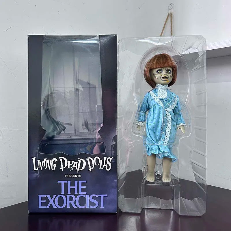 30cm Mezco Horror Living Dead Dolls figura el exorcista articulación móvil PVC figura modelo figura de dibujos animados juguete regalos de cumpleaños