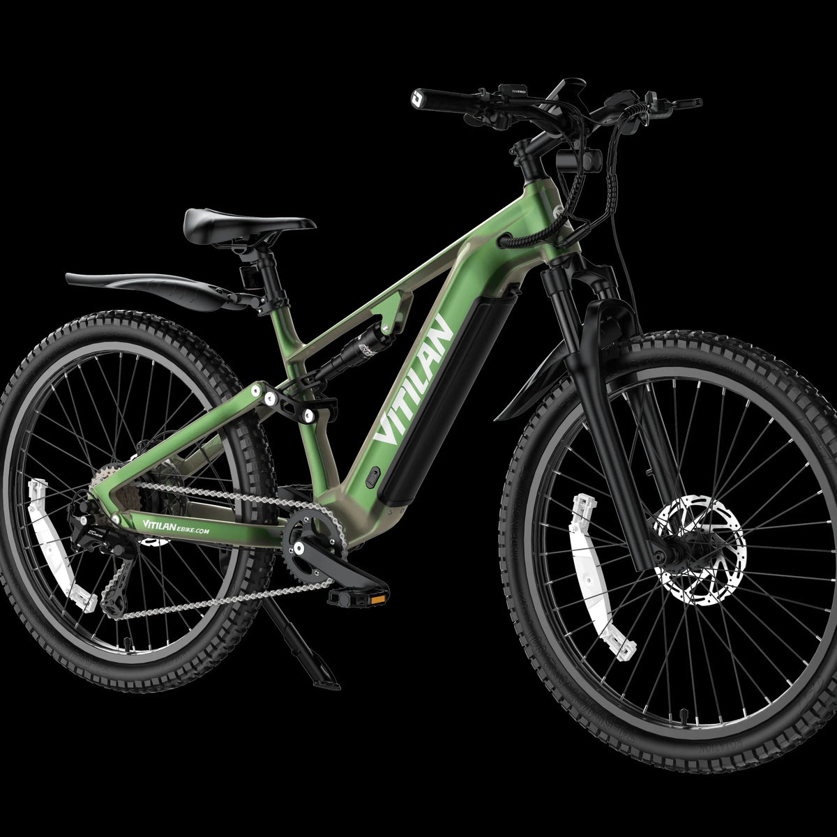 Bicicleta eléctrica VITILAN M5, 1000W, 48V 15Ah, sensor de par de 90-100 Nm, neumáticos de 27.5*2.8 pulgadas, cuadro de aluminio, 9 velocidades, para adultos y viajes al aire libre