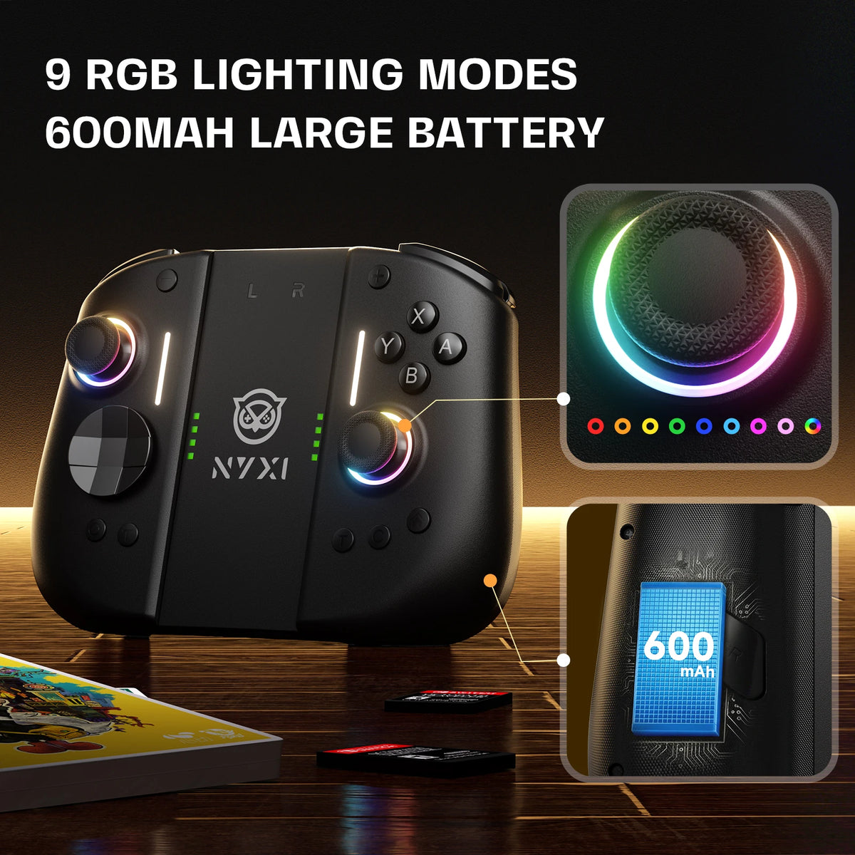 Mando inalámbrico NYXI Hyperion 3 para Switch 2
