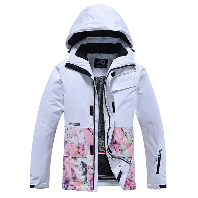Ropa de nieve para hombres y mujeres, ropa para snowboard, ropa de invierno, esquí, conjuntos de chaqueta y pantalón para la nieve, ropa de snowboard, mujer