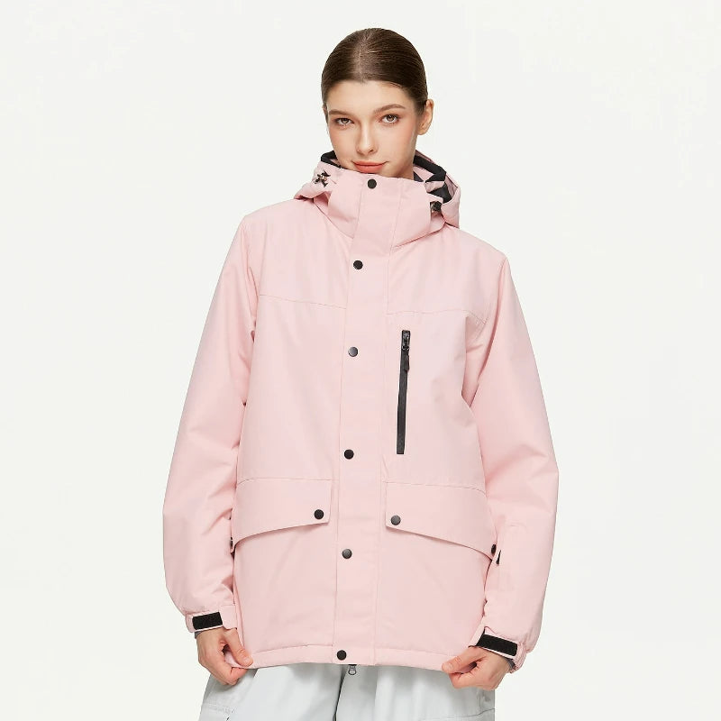 Nuevo Traje de Esquí de Invierno para Hombre y Mujer, Impermeable, Cortavientos, Cálido, Chaqueta y Pantalones para Snowboard, Ropa Deportiva para Nieve, Transpirable y Duradera