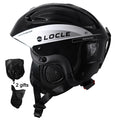LOCLE hombres casco de esquí niños mujeres ultraligero deportes extremos monopatín Snowboard casco moto de nieve casco de motocicleta