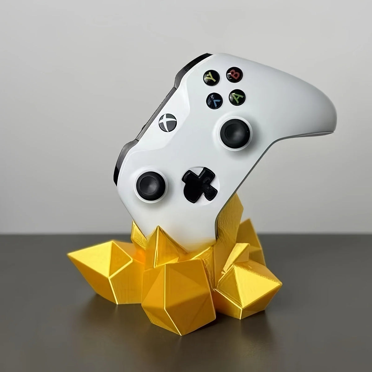 Soporte para Control de Juegos de Cristal Impreso en 3D, Compatible con Xbox, PS4, PS5, Switch, Decoración para Escritorio de Juegos, Juego de Regalo
