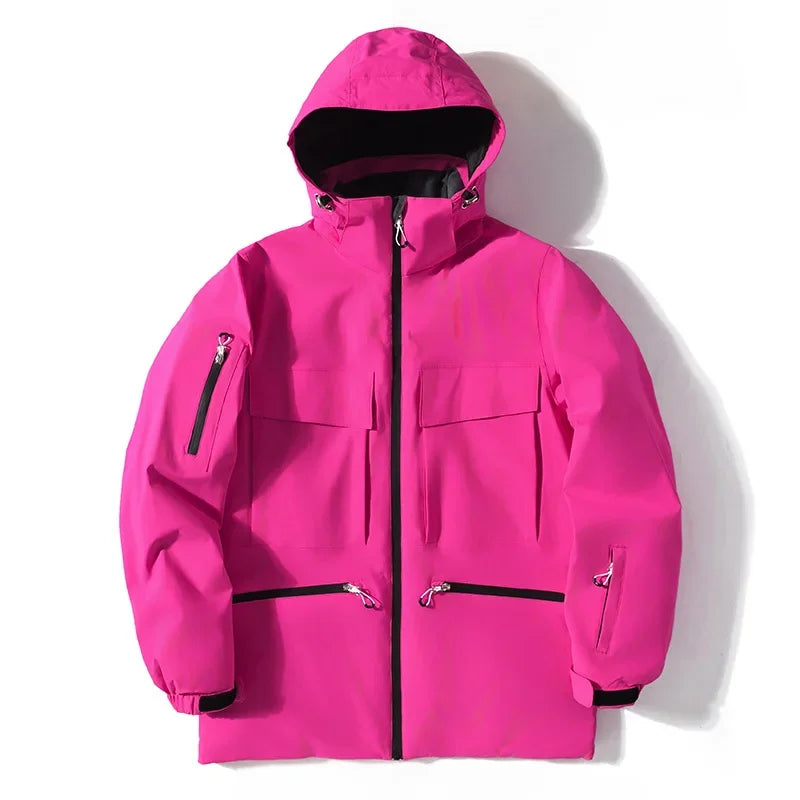 Nueva Ropa Térmica de Esquí para Hombre y Mujer, Temporada de Nieve 24-25, Ropa de Esquí y Snowboard Impermeable, Cortavientos y Cálida para Exteriores