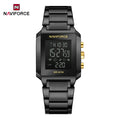 Reloj deportivo digital LED de moda NAVIFORCE 9270, reloj electrónico, resistente al agua 3Bar, reloj de pulsera para hombre Relogio Masculino