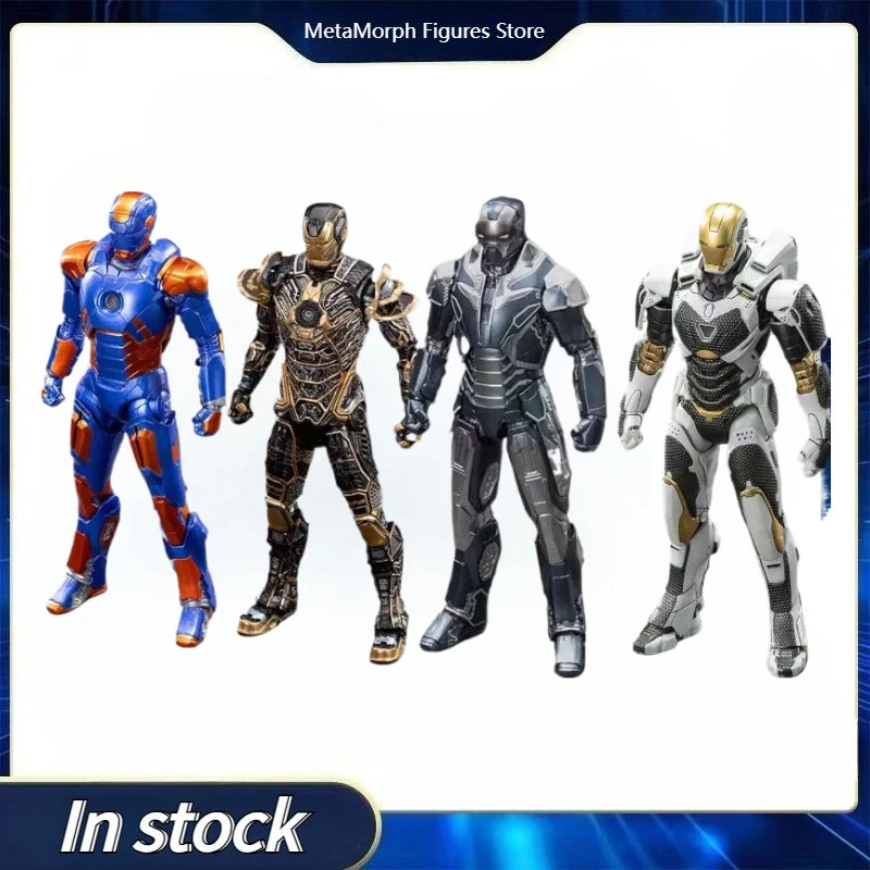 Figura de Acción Original ZD TOYS MARVEL INFINITY SAGA IRON MAN MK41/25/33/40/35/36/45/28/32/1/17/War Machine, Modelo Coleccionable