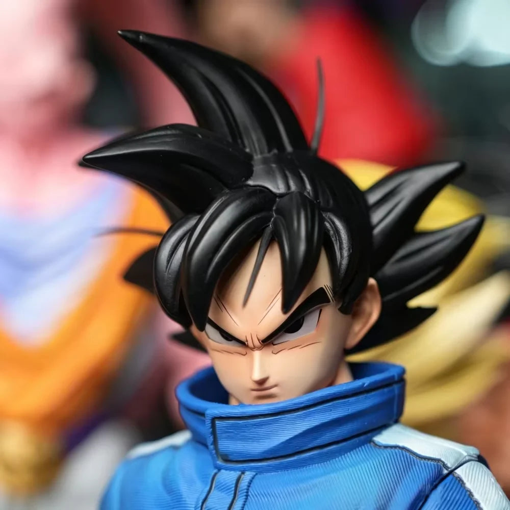 Figura de Anime Dragon Ball Z, Traje de Nieve de Son Goku y Vegeta, Super Saiyan Goku, Figuras de Acción de PVC, Colección de Modelos, Juguetes, Regalos