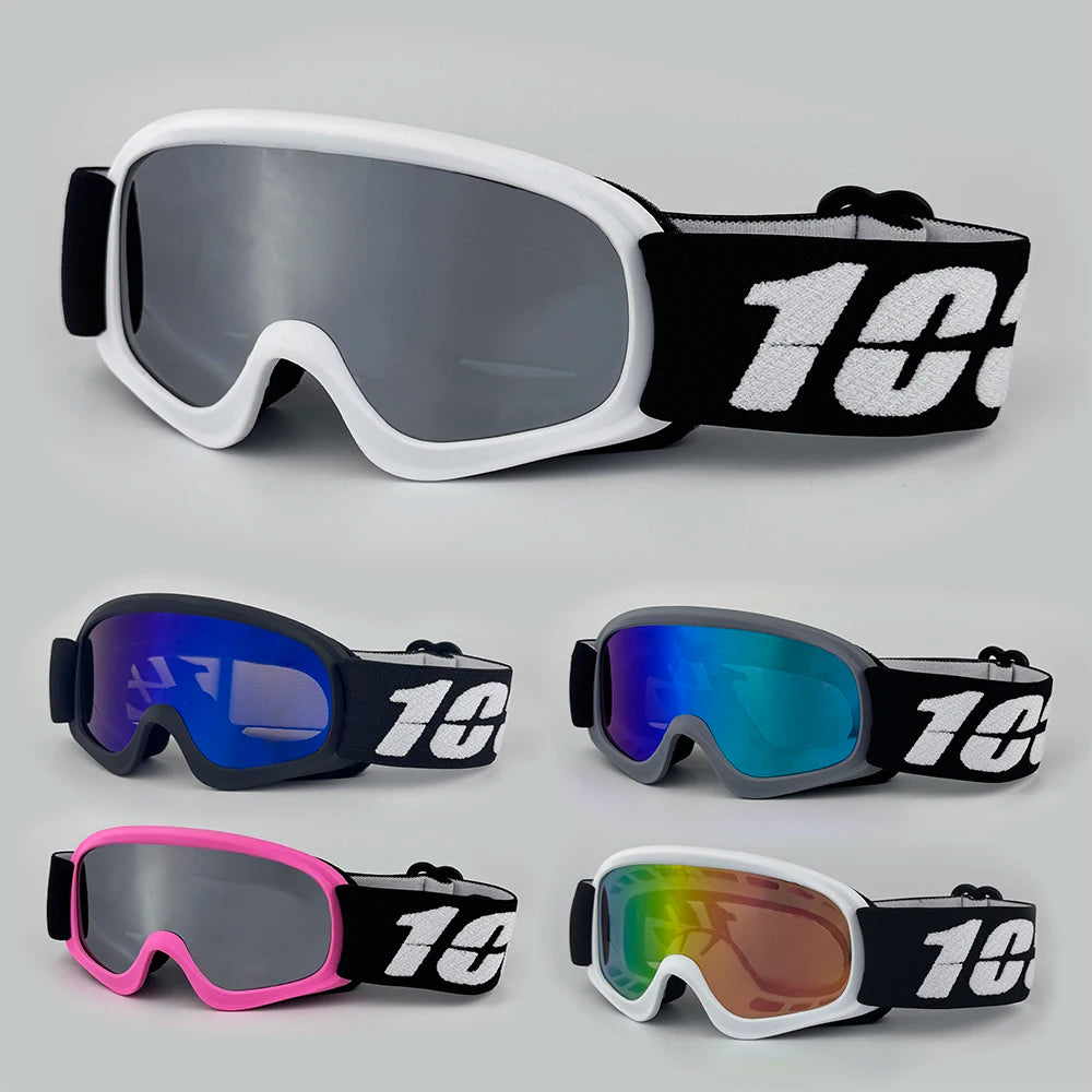 Nuevas Gafas de Esquí para Niños de 4 a 15 Años, Gafas Profesionales Antivaho para Snowboard, Protección UV400, Máscara de Esquí para Niños