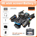 Pack de accesorios de dron RC con dron negro, pantalla y cables