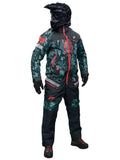 Monos para hombre, traje de esquí de carcasa dura de una pieza, abrigo interior de algodón para mantener el calor, conjunto de ropa deportiva impermeable para invierno al aire libre