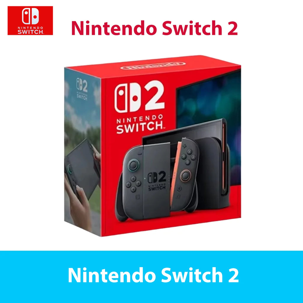 Nuevo Nintendo Switch 2, estreno mundial, pantalla de 7.9'', mango Joy‑Con, audio mejorado, compatible con versiones anteriores, tres modos