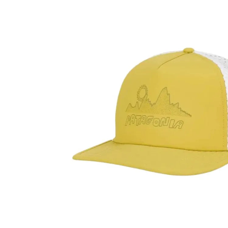Gorra de béisbol unisex de nailon reciclado Patagonia, amarillo, 28758 WRBU