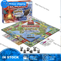 Nueva versión en inglés, juego de mesa, juego de batalla casual, Monopoly, bienes raíces, familiar, amigos, 2-6 personas, juego de escritorio, cumpleaños