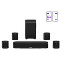 ULTIMEA Barra de Sonido 7.1 para TV con Sonido Surround Virtual, Sistema de Cine en Casa para TV, Control por App