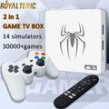 Nueva Consola de Juegos 2 en 1 con Sistema Dual G7, Salida 8K 3D, 30,000 Juegos, 2GB de RAM, 64GB SSD, Android 16.0, Controles Inalámbricos Duales de 2.4G