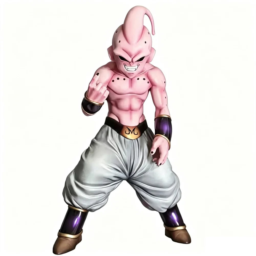 Figura de Anime Dragon Ball Z Buu de 19 cm, Figuras de Acción de Majin Buu, Figura de Super Buu, Estatua de PVC, Modelo Coleccionable, Juguetes, Regalos