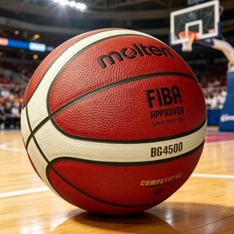 Balón de Baloncesto Molten BG4500 Número 5/6/7, Resistente al Agua y al Desgaste, de Cuero PU Suave para Entrenamiento Juvenil