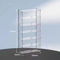 Vitrina de acrílico para modelos de coche, transparente, a prueba de polvo, para Hot Wheels, caja de almacenamiento multicapa, para modelos de coches de carreras a escala 1/64