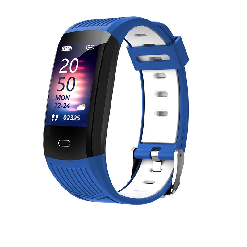 Reloj inteligente LIGE para hombre y mujer, resistente al agua IP68, rastreador de actividad física, monitor de frecuencia cardíaca, control de música, para Android e iOS