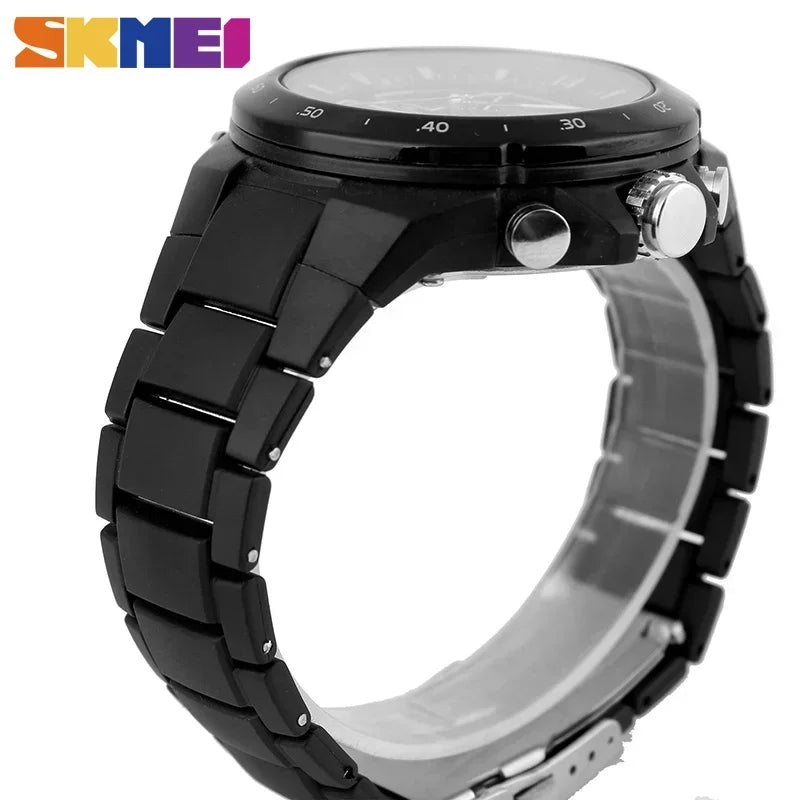 Skmei Relogio Masculino Sport Watch 1016 Men Fashion Casual Alarm Clock Waterproof Military Chrono Dual Display Wristwatches