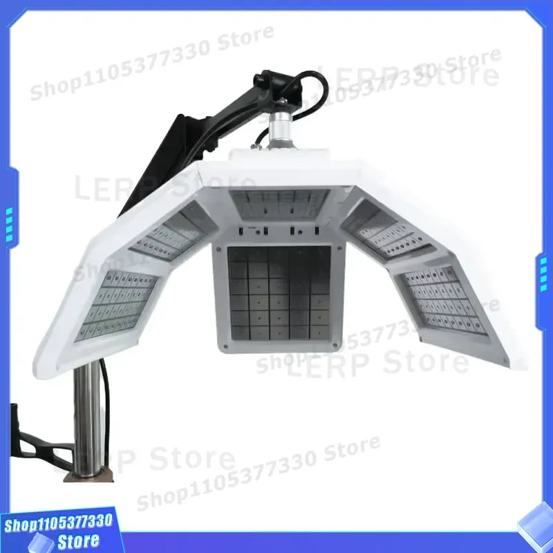 Máquina de crecimiento capilar con láser de diodo 650nm, cuidado del cuero cabelludo, anticaída, terapia de fotones LLLT PDT, equipo de belleza para salón y spa.